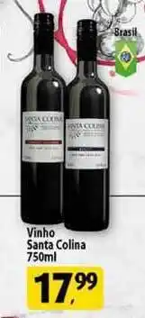 Coelho Diniz Vinho Santa Colina 750ml oferta