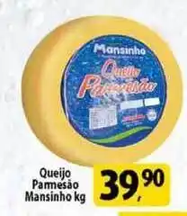 Coelho Diniz Queijo Parmesão Mansinho 1kg oferta