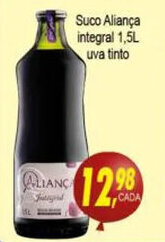 Suco Alianca Integral 1.5L Uva Tinto