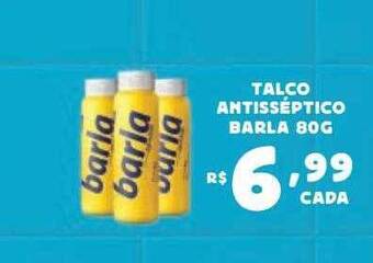Talco antisséptico barla
