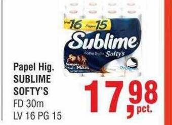 Higa Atacado Papel hig. sublime softy's oferta
