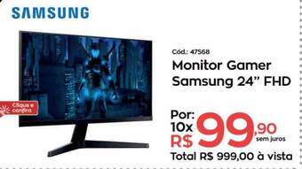Ibyte Monitor gamer samsung 24 oferta