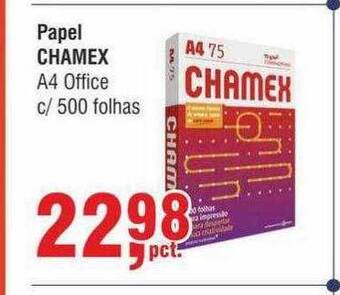 Higa Atacado Papel chamex a4 office c- 500 folhas oferta