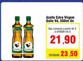 Spani Atacadista Azeite extra virgem gallo vd. oferta