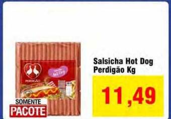 Spani Atacadista Salsicha hot dog perdigão kg oferta