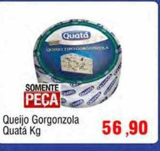 Spani Atacadista Queijo gorgonzola quatá kg oferta