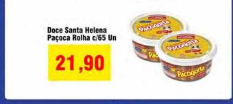 Spani Atacadista Doce santa helena paçoca rolha c- 65 oferta
