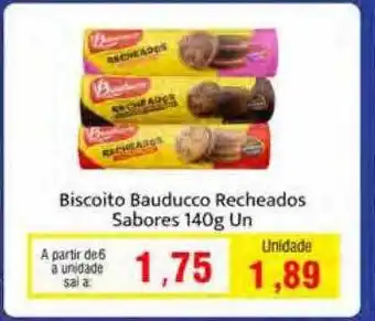 Biscoito bauducco recheado sabores