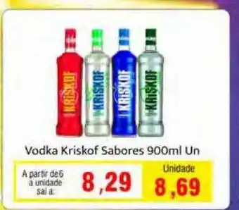 Spani Atacadista Vodka kirskof sabores oferta