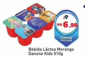 Tonin Superatacado Bebida láctea morango danone kids oferta