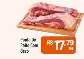 Supermercados Goes Ponta de peito com osso oferta