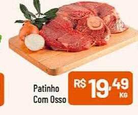 Supermercados Goes Patinho com osso oferta