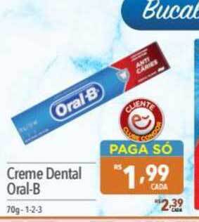 Creme Dental Oral B 70g