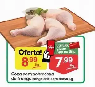 Supermercados Princesa Coxa com sobrecoxa de frango kg oferta