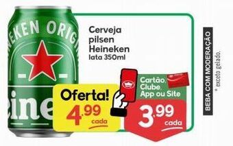 Supermercados Princesa Cerveja pilsen heineken 350ml oferta