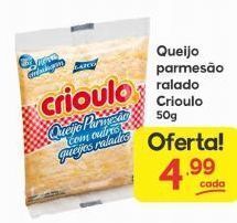 Supermercados Princesa Queijo parmesão ralado crioulo 50g oferta