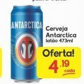 Supermercados Princesa Cerveja antarctica 473ml oferta