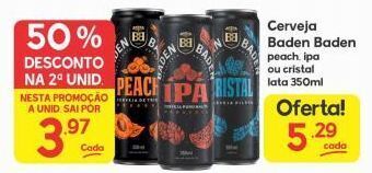 Supermercados Princesa Cerveja baden baden 350ml oferta
