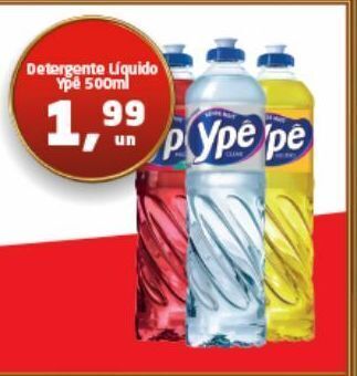 Tenda Atacado Detergente líquido ypê 500 ml oferta