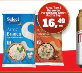 Arroz tipo 1 trompeiro