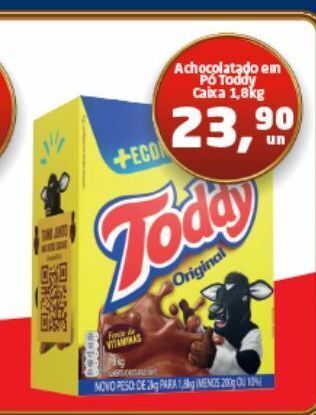 Tenda Atacado Achocolatado em pó toddy oferta