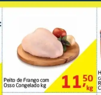 Tenda Atacado Peito de frango com osso congelado oferta