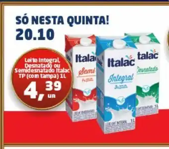 Tenda Atacado Leite integral desnatado oferta