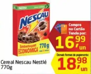Tenda Atacado Cereal nescau nestlé oferta