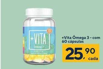 Drogaria Coop +vita ômega 3 - com 60 cápsulas oferta
