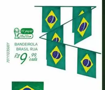 Freitas Varejo Bandeirola brasil rua oferta