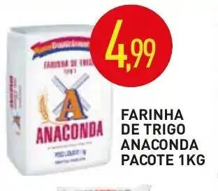 Farinha de Trigo Anaconda Pacote 1kg