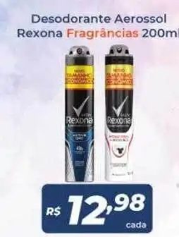 Desodorante aerossol rexona fragrâncias