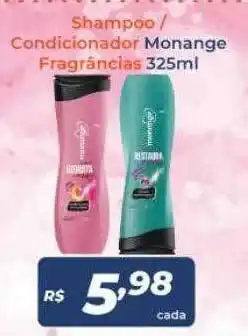 Atakarejo Shampoo-condicionador monange fragrâncias oferta