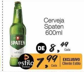 Supermercado Dalben Cerveja spaten oferta