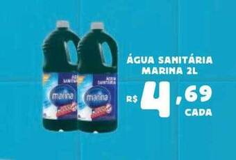 Bahamas Supermercados Água sanitária marina oferta