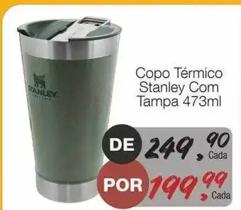 Copo térmico stanley com tampa