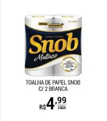 San Michel Supermercados Toalha de papel snob c 2 branca oferta
