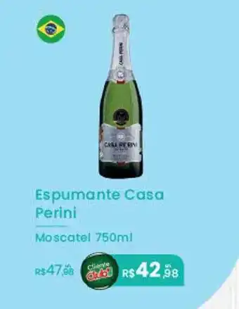 Espumante casa perini moscatel
