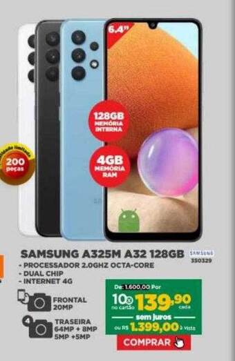 Móveis Simonetti Samsung a325m a32 128gb oferta