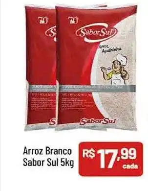 Supermercados Goes Arroz branco sabor sul oferta