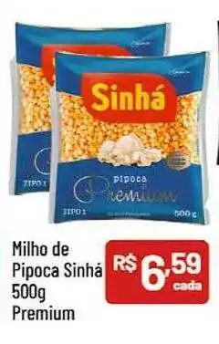 Supermercados Goes Milho de pipoca sinhá premium oferta