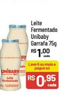 Supermercados Goes Leite fermentado unibaby oferta