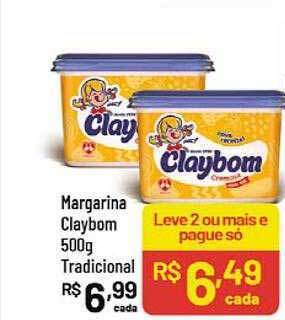 Margarina claybom tradicional