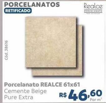 Tumkus Porcelanato realce 61x61 oferta