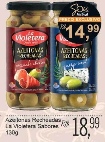 Azeitonas recheadas la violetera sabores