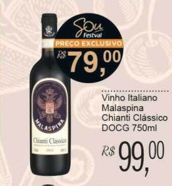 Vinho italiano malaspina chianti clássico docg