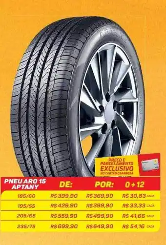 GBarbosa Pneu aro 15 aptany oferta