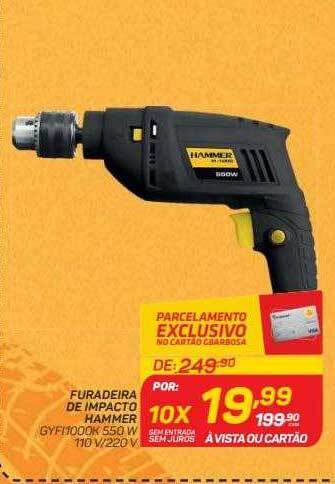 GBarbosa Furadeira de impacto hammer oferta