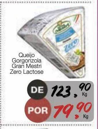 Supermercado Dalben Queijo gorgonzola gran mestri zero lactose oferta