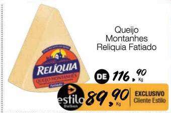 Supermercado Dalben Queijo montanhes reliquia fatiado oferta